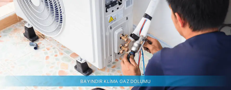 Bayındır İlçemi Gree Klima Gaz Dolumu